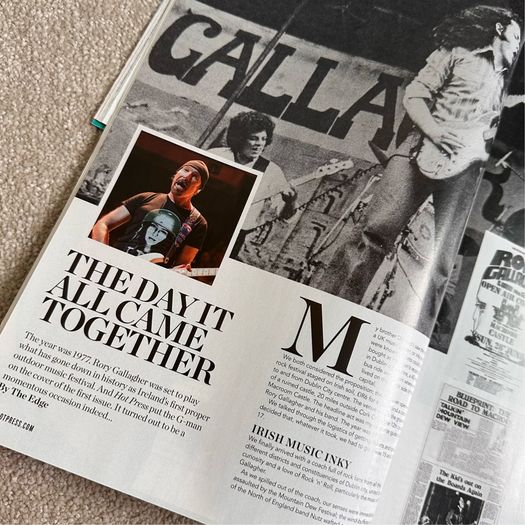 U2 Hot Press Magazines