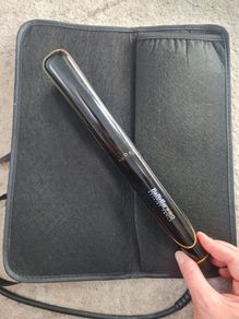 BaByliss PRO Keratin Lustre hair Straightener Black Shimmer