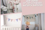 Beautiful Personalised Cotton Bunting