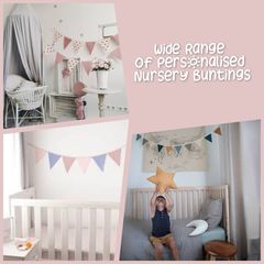 Beautiful Personalised Cotton Bunting