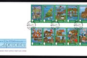 1998 Guernsey The Millennium Tapestries  Commemorative Stamps Official First Day Cover (FDC)