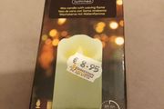 LED candle with flickering flame