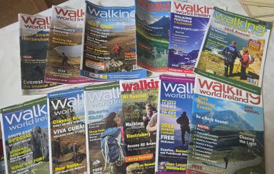 Hiking/Walking magazines/maps Ireland & UK
