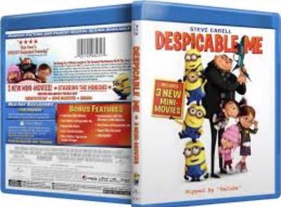 Despicable Me Blu Ray As New Unwatched