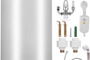Electric Hot Water Tank 2 kW, Water Heater 45 L, Temperature Adjustment