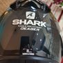 Shark race r pro carbon deager motorcycle helmet with Sharktooth prime Bluetooth intercom Image 7