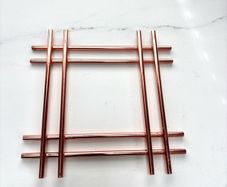 Selection of used rose gold kitchen accessories