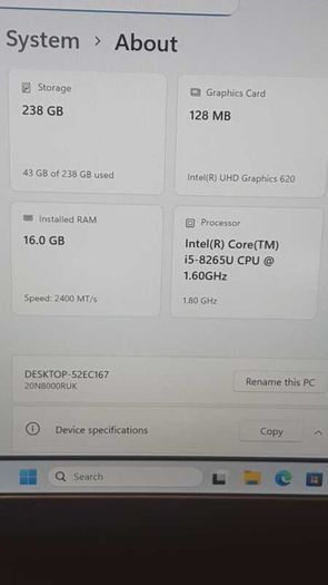 Lenovo ThinkPad E490 -Core i5 8th Gen | 16GB RAM | NVMe SSD | Windows 11 Pro