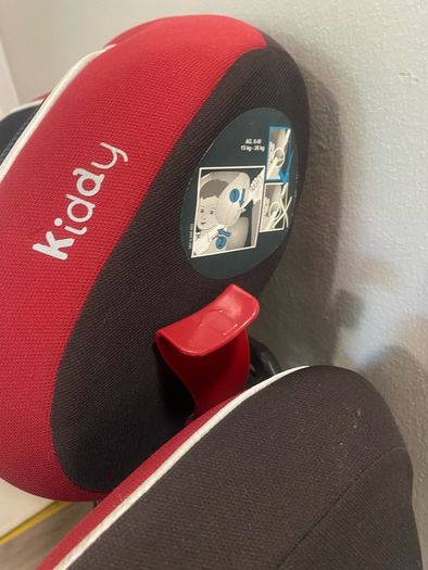 Kiddy isofix high back booster car seat