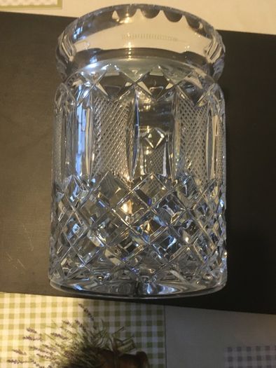 Waterford Crystal jar have owned it over 36 years