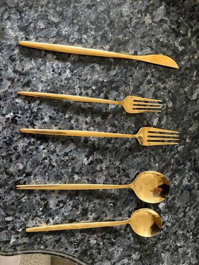 Gold Cutlery