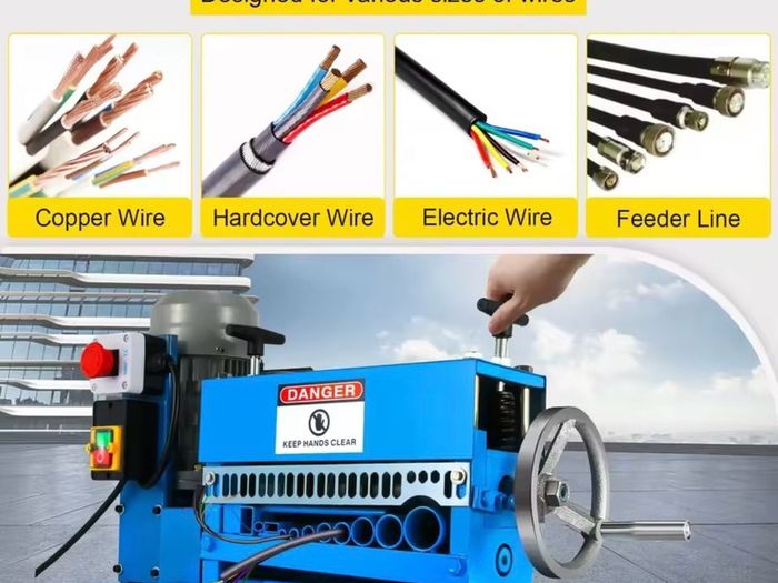 Wire stripe machine 220v new