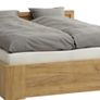 LINDTRUP King Size Bed Frame 160 200 cm Oak Image 5
