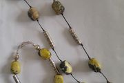 Serpentine - Gemstone - Necklace &amp; Bracelet