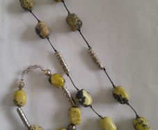 Serpentine - Gemstone - Necklace & Bracelet