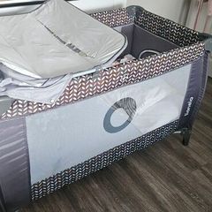 Toddlers bed with mattress