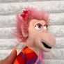 Zingzillas Panzee Soft Plush Cbeebies 2009 Mini approx. 22 cm. Vivid Used Dirty Please see photos Image 5