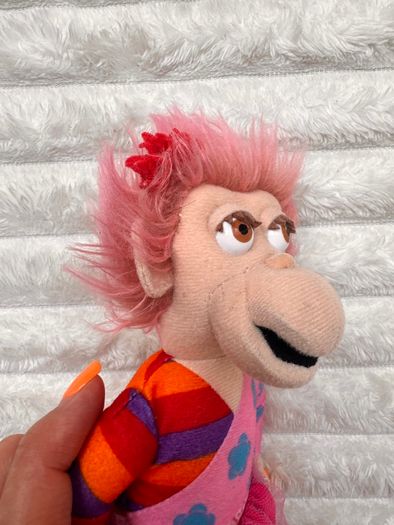 Zingzillas Panzee Soft Plush Cbeebies 2009 Mini approx. 22 cm. Vivid Used Dirty Please see photos