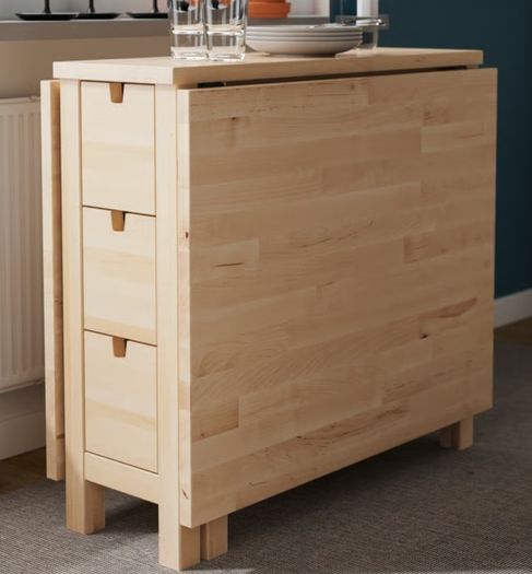 Folding gateleg NORDEN IKEA table