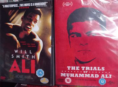 Muhammad Ali Movie + Documentary The Trials Of Muhammad Ali Will Smith Boxing Biopic Dvd