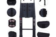 Portable Telescopic Ladder Lightweight DIY Many Sizes