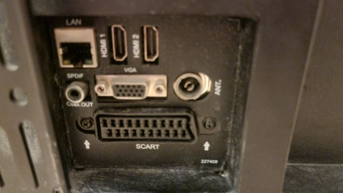 tv and soundbar