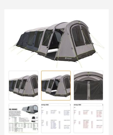 Outwell Universal Awning size 6 Awning Only no tent