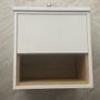 Lucca 500 Matt White Wall Hung Vanity Unit Complete with Basin & Taps Image 4