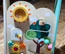 Wooden Activity Baby Walker