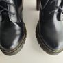 Dr Martens Persephone black leather chunky heel platform boots UK6.5 EU40 US8.5 Image 3