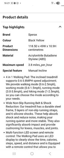 Walking pad