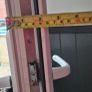 Old white door handle Image 3