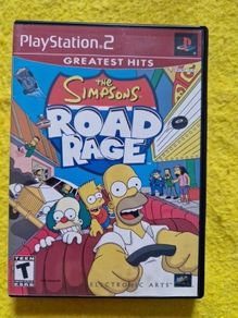 NTSC version The Simpsons Road Rage PlayStation2 ps2 games Original