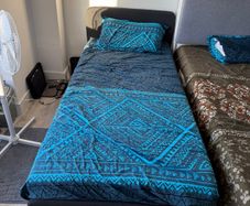 Ikea slattum bedframe with mattress 1 minth old