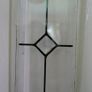 Antique Stunning Leaded Stained Glass Window Art 31" x 4,5" Image 2