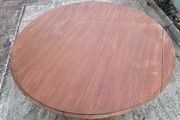 Antique flip top mahogany table