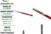 Denali Red 6.0 80g Stiff #3 Hybrid Shaft / Ping 3rd Gen
