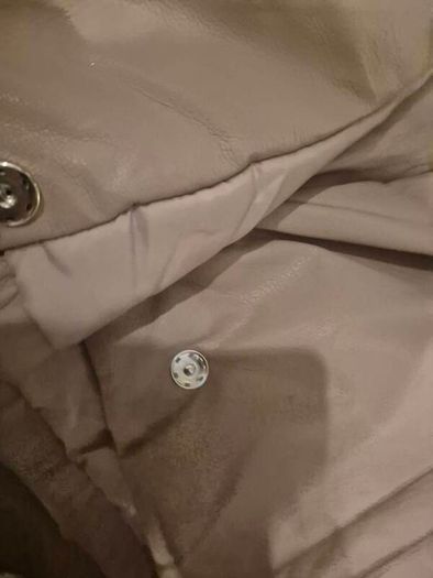 Miss Selfridge Faux leather shawl jacket