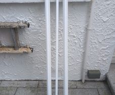 2x 5ft Fluorescent Lights with spare bulb