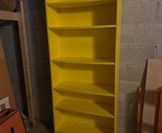 IKEA 40th anniversary Billy bookcase in bright yellow hue