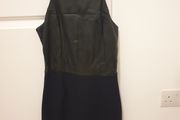 Mango Mini Black and Navy Dress (XS)