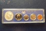US 1967 Silver coin Proof set."Special mint Set".Gem BU in case.
