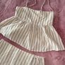 striped two piece Image 6