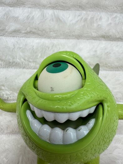 2002 Mike Wazowski approx. 13 cm. McDonald's Disney Monsters Inc CAN'T STAND Used Please see photos