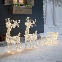 LED Reindeer Christmas Figure Outdoor Indoor Light