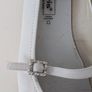 Tamaris occasion leather  flat shoes- off white Image 2