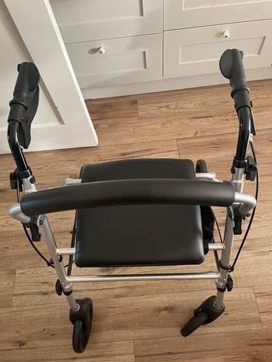 Walker and seat