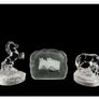 Vintage Crystal equestrian set Image 2