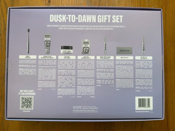 NEW Spotlight Oral Care Dusk-to-Dawn Gift Set (RRP 130 euro)