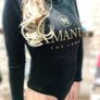 Black bodysuit Image 2